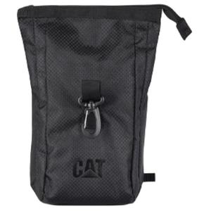 CAT Двухлитровая наплечная сумка через плечо из полиэстера унисекс, Black
