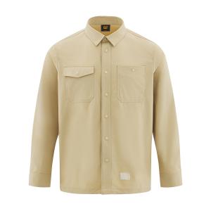 Мужская рубашка CAT, светлый хаки