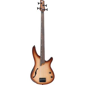 Ibanez Bass Workshop SRH500F Безладовая электрогитара Flat Natural Browned Burst