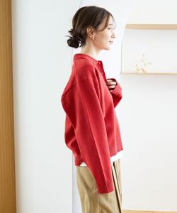 Свитер-поло с воротником (доступен в эксклюзивных цветах для интернет-магазина) Coen, цвет Red