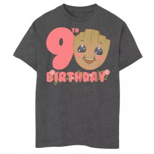 Футболка Marvel Cute Groot на 9-й день рождения для мальчиков 8–20 лет Licensed Character