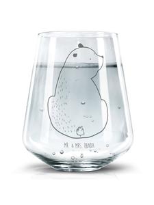 Стакан для питья, взгляд на плечо, не говоря ни слова, в прозрачном Mr. & Mrs. Panda