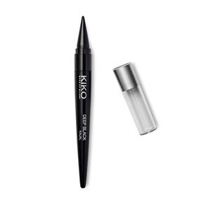 Каджал с мягкой тающей консистенцией, 1,5 г Kiko Milano Deep black kajal