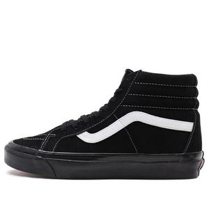 Кроссовки sk8-hi 38 dx 'anaheim factory - black white' Vans, черный