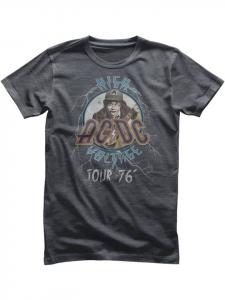 Футболка AC/DC High Voltage Tour 76' T-Shirt серого цвета AC/DC