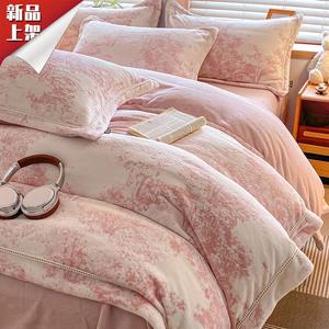 LUOLAI HOME Комплект постельного белья, 150 см, 4 предмета