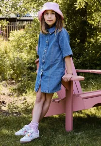 Джинсовое платье прямого кроя Name It, Medium Blue Denim