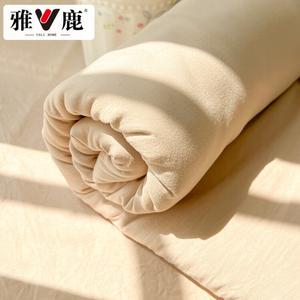 Yalu Простыня на резинке 150 см (200х230 см), хлопок, дышащая, цвет Milk Tea