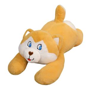 Очаровательная коллекция плюшевых кукол хаски высотой 45см/60см/80см MLING, коричневый