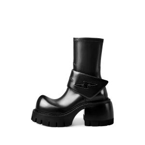 Hoov Женские классические черные ботильоны