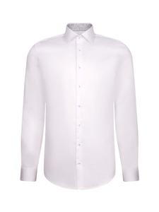 Рубашка New Kent Patch 5 белого цвета Seidensticker