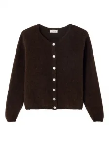 Кардиган Vitow с круглым вырезом American Vintage, коричневый