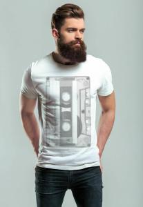 Футболка с принтом RETRO MOTIV 80ER JAHRE MIXTAPE KASSETTE OLDSCHOOL Neverless, цвет weiß