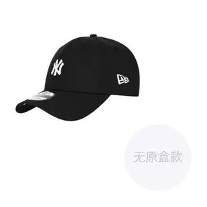New Era Хлопковая бейсболка унисекс черная, Black