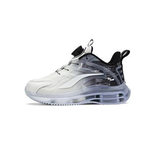 Нескользящие, износостойкие, дышащие низкие детские кроссовки для бега BOBDOG, белый/синий