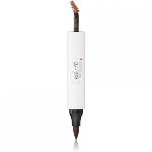 Mi-Rгљ Фетр для бровей + Тушь для ресниц Карандаш для бровей Brow Feather Perfection Brown 8.2G Gold Bronze, Mi-Rê