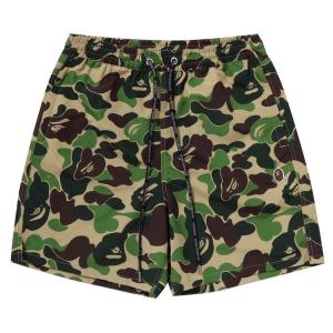 Шорты BAPE ABC Camo One Point Relaxed Fit Water Shorts, Green