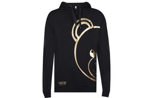 Мужская черная толстовка MOSCHINO