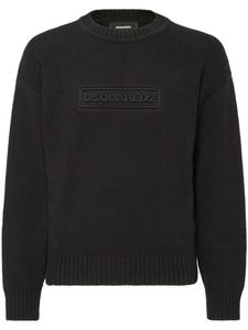 DSQUARED2 джемпер с логотипом, черный