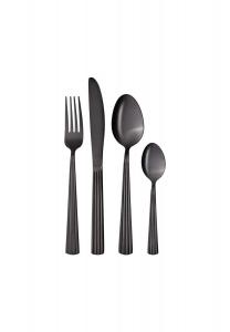 Набор столовых приборов Athens, 16 предметов, на 4 персоны, нержавеющая сталь Athens Gräwe, черный
