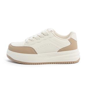 RENBEN Женские противоскользящие и износостойкие низкие скейтерские кроссовки Beige Khaki 2.0, цвет Beige Khaki 2.0