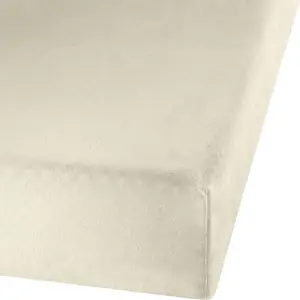 Простыня на резинке Erlangen" натуральная 140x200 см - 150x200 см" Erwin Müller