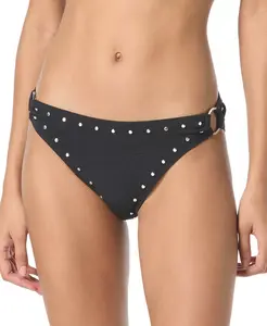 Женские креповые плавки с заклепками по бокам Michael Kors, белый