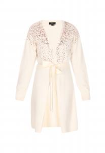 Faina Кардиган из трикотажа в цвете off white