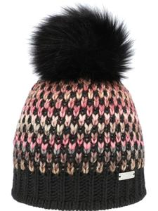 Eisglut Черная вязаная шапка