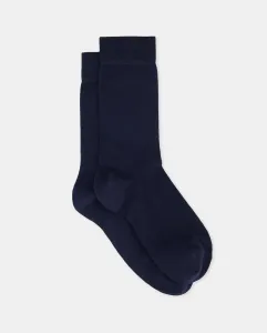 Мужские короткие однотонные носки Emidio Tucci, темно-синий