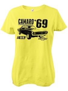 Футболка "Ss 1969 Girly Tee" желтого цвета Camaro