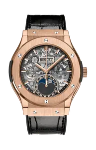Часы king gold moon phase Hublot