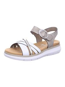 Сандалии на плоской подошве remonte, белый