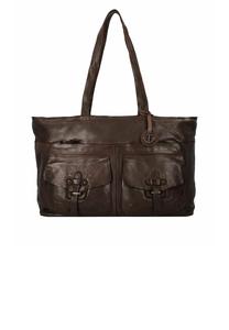 Сумка-шоппер Harbour 2nd URBAN POETS JORDAN , Chocolate Brown/Dark Brown