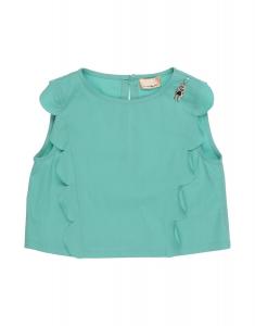Топ Elisabetta Franchi, бирюзовый