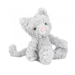 Коллекция Cat Collection Squiggle Roll плюшевая кукла для кошек высота 23см JELLYCAT