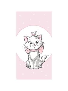 Cofi 1453 Пляжное полотенце Aristocat 70x140 см - мягкое хлопковое банное полотенце розового цвета