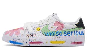 Nike Кроссовки для скейтбординга Court Shot BigBang Masterpiece легкие противоскользящие унисекс белые, цвет White