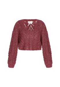 Свитер IZIA, бургундия