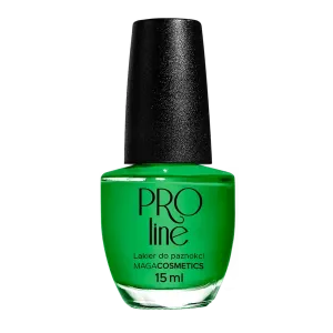 Лак для ногтей 044 непрозрачный зеленый, 15 мл Maga Cosmetics Proline, цвет 044