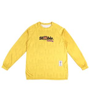 Длинный рукав Футболка Unisex Slamble, Темно-синий