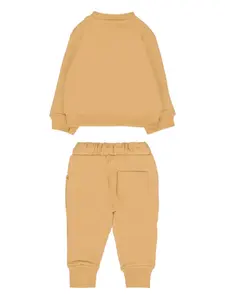 Вышитый спортивный костюм на молнии TRUSSARDI JUNIOR, нейтральный