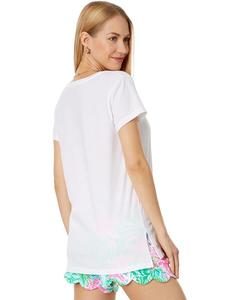 Футболка Lilly Pulitzer Meredith Tee, цвет Resort White