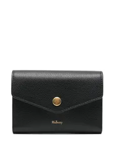 Кошелек с откидным клапаном Mulberry, черный