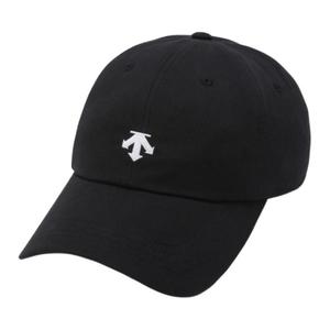 DESCENTE Хлопковая бейсболка унисекс черная, Black