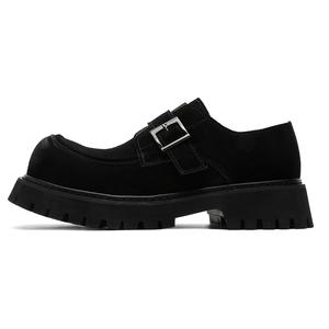 MODENGPAN Мужские повседневные кеды низкие черные, цвет Black[Men's Size]