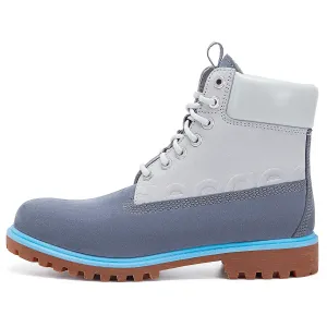 SLEADER Vintage Workwear Series Короткие мужские ботинки Martin до середины голени, серые, винтажные Slider, Vintage Gray