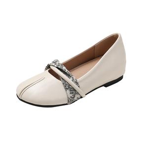 Повседневные однобортные туфли женские TATAYA, Apricot