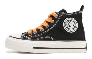 Детская парусиновая обувь Детская высокая Mqd, черный