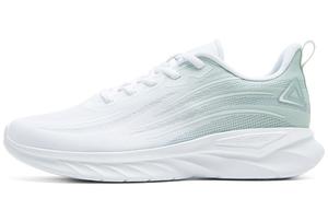 Кроссовки женские с низким верхом белые/зеленые Peak